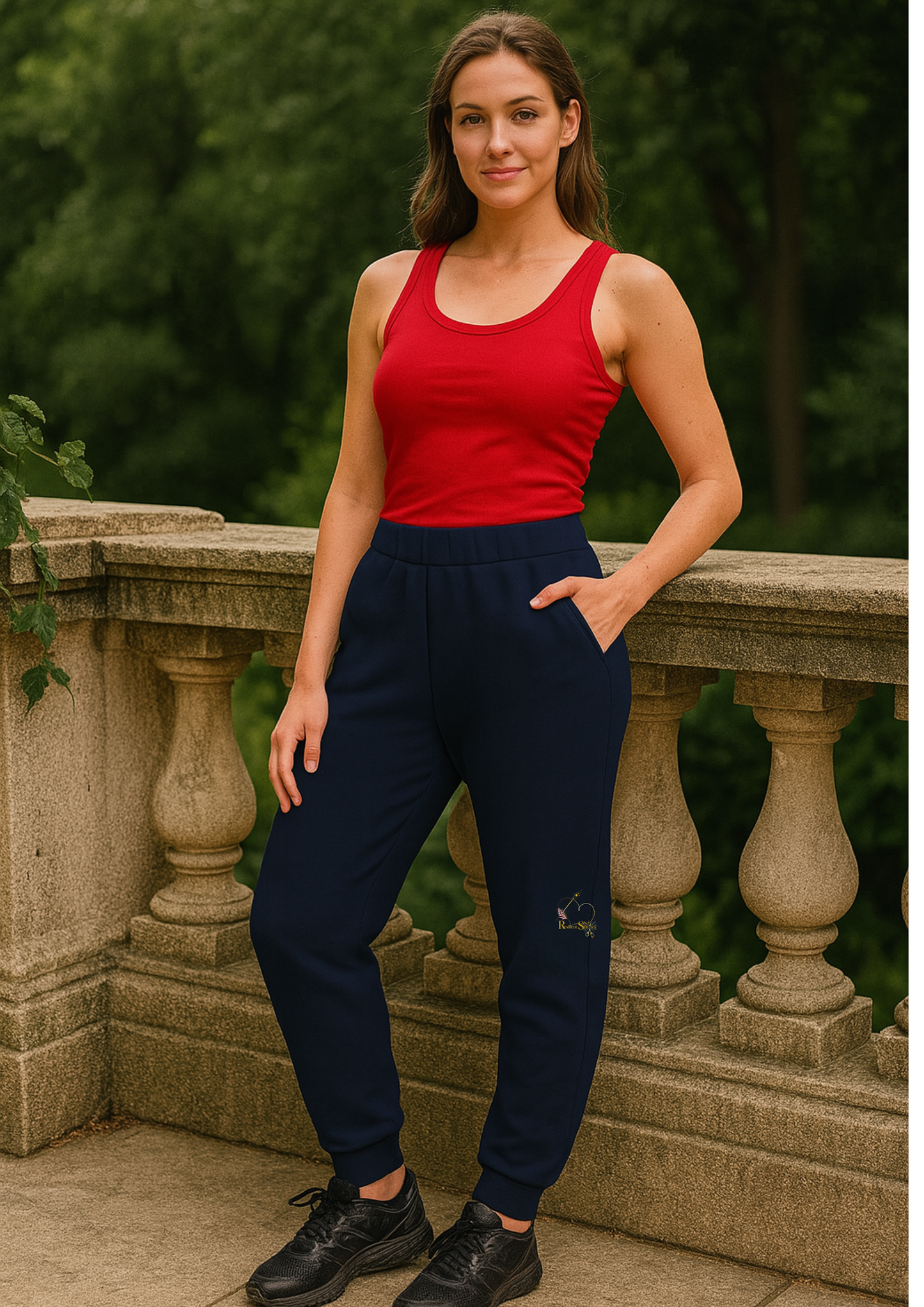 Empowered Motion Joggers – Resilient Stitches Logo Edition
