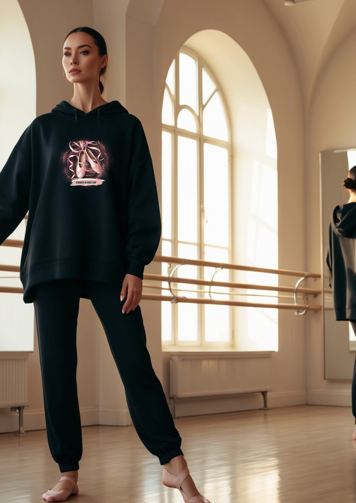 Grace & Grit Hoodie – Strength in Every Step