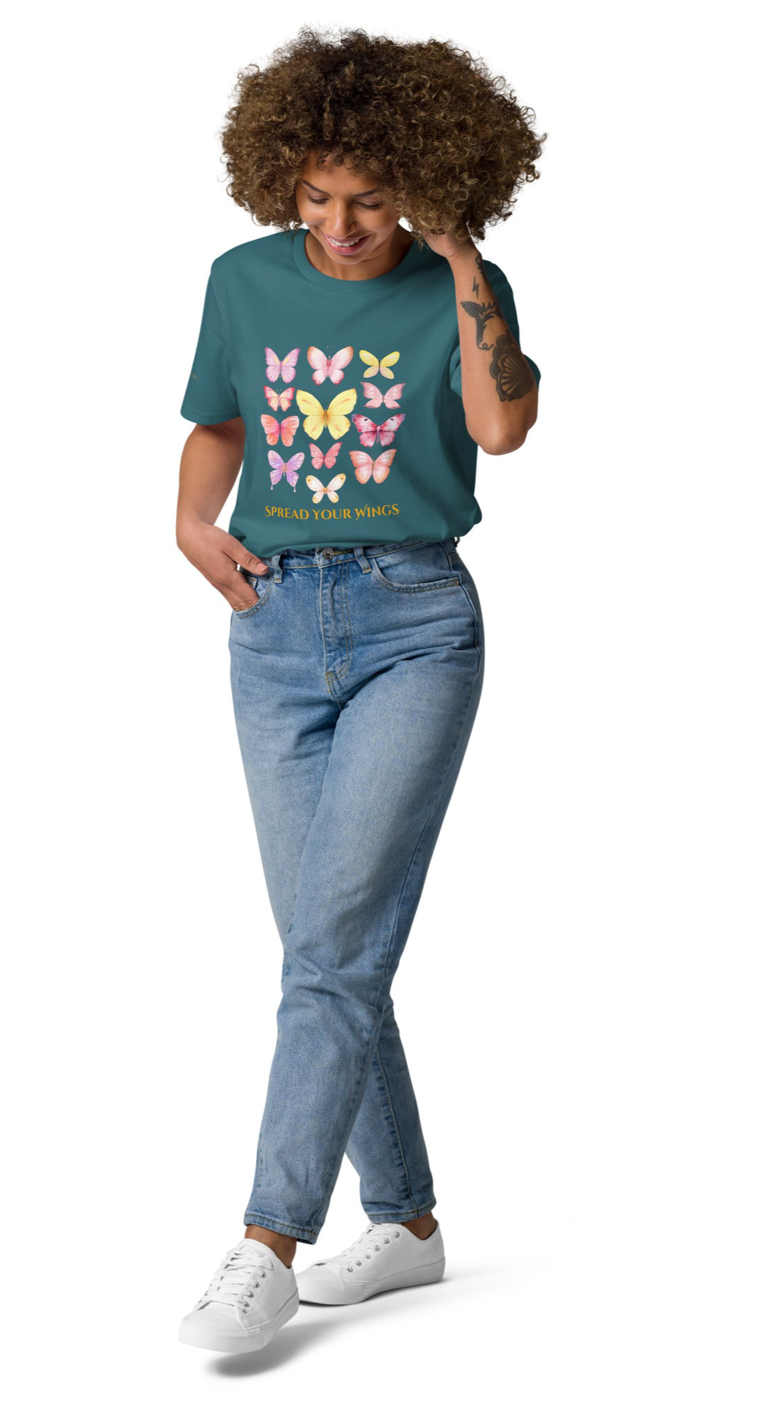 Wings of Strength Organic cotton t-shirt