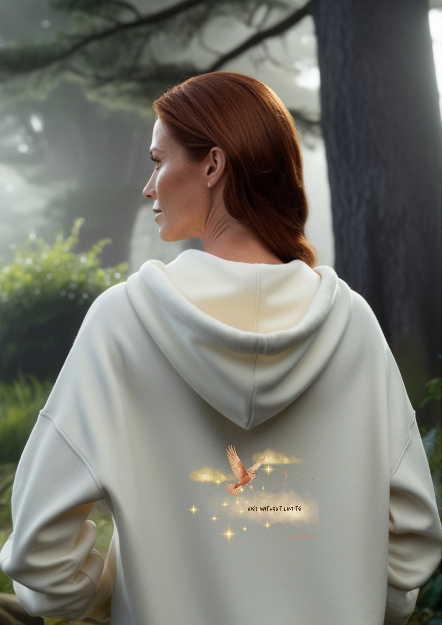 Infinite Possibilities – Empowering Hoodie for Strong Single Moms