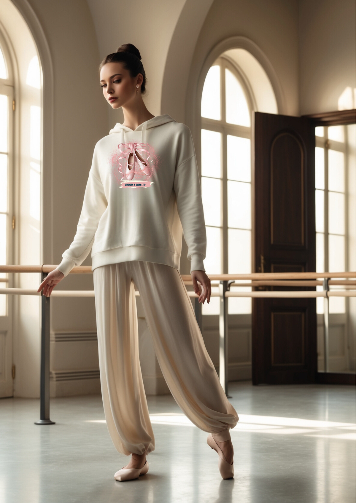 Grace & Grit Hoodie – Strength in Every Step