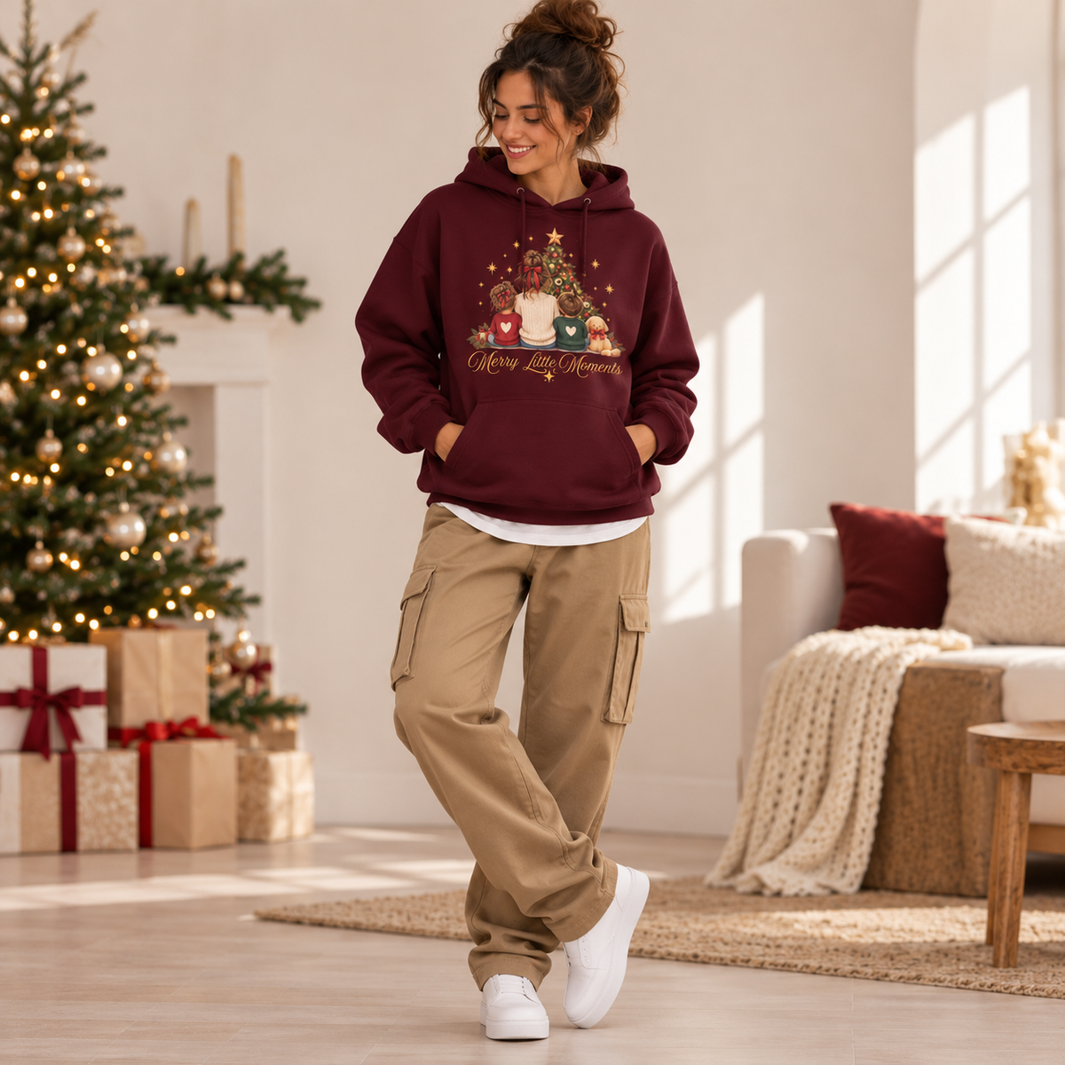 Mom and Daughter Matching - Heavy Gildan Hoodie