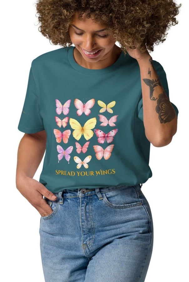 Wings of Strength Organic cotton t-shirt