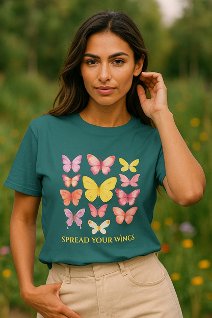 Wings of Strength Organic cotton t-shirt