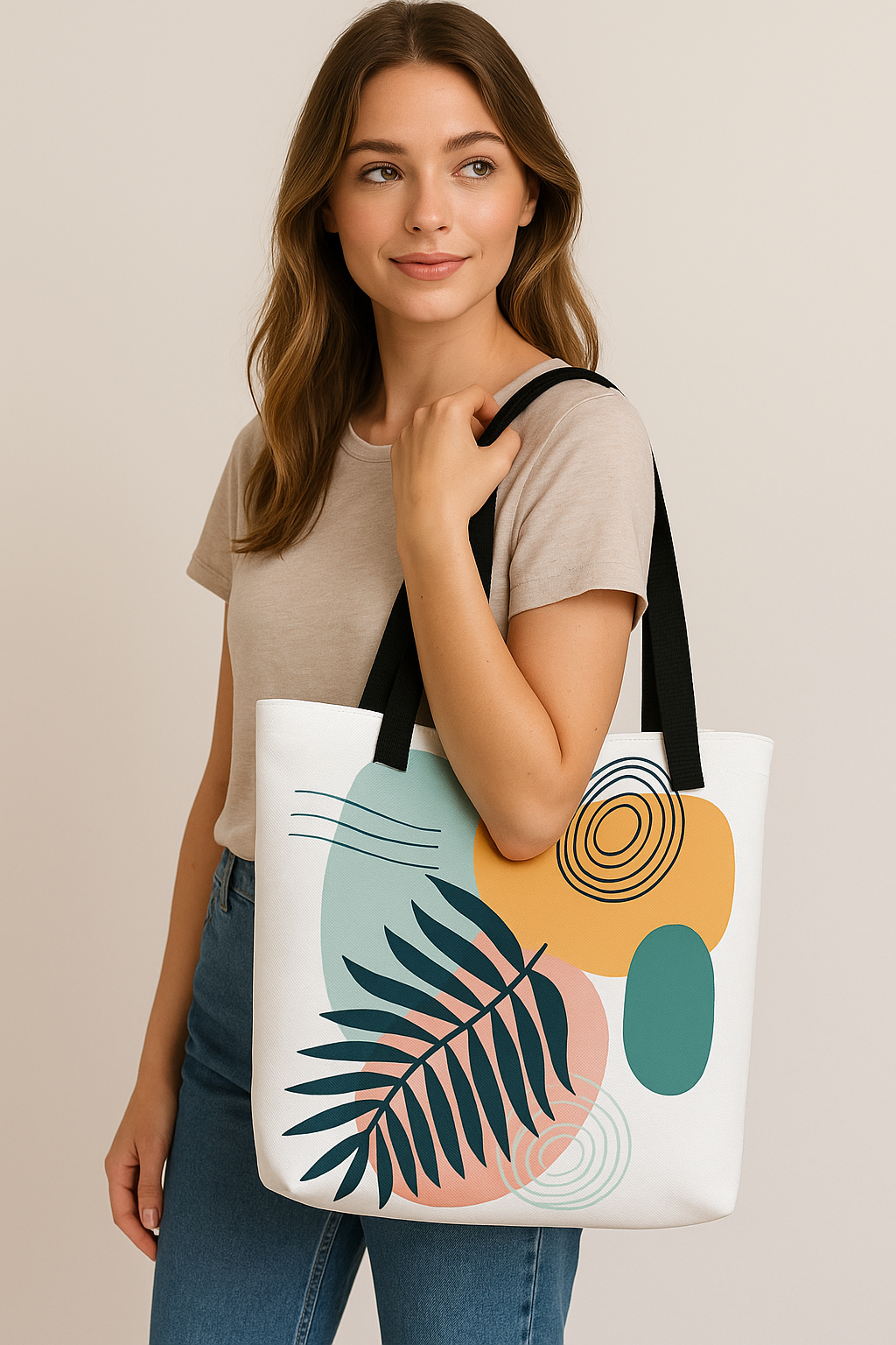 Rooted & Radiant Pocket Tote Bag