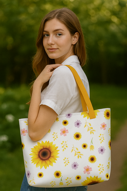 🌸 Sunny Bloom Tote Bag
