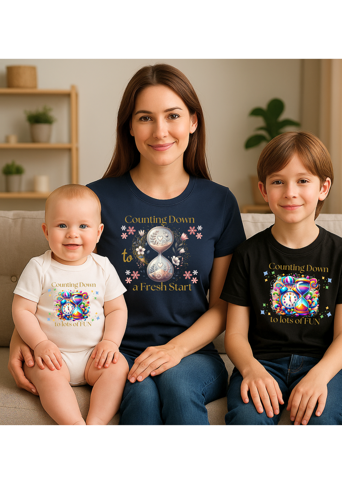 Countdown Crew – Little Moments, Big Memories-Organic Cotton Kids T-Shirt
