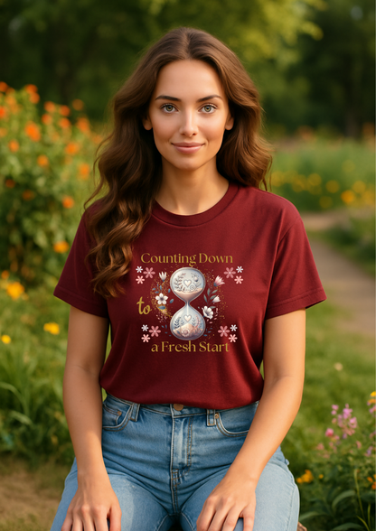 Countdown Crew – Cherishing Every Moment- Organic Cotton T-Shirt