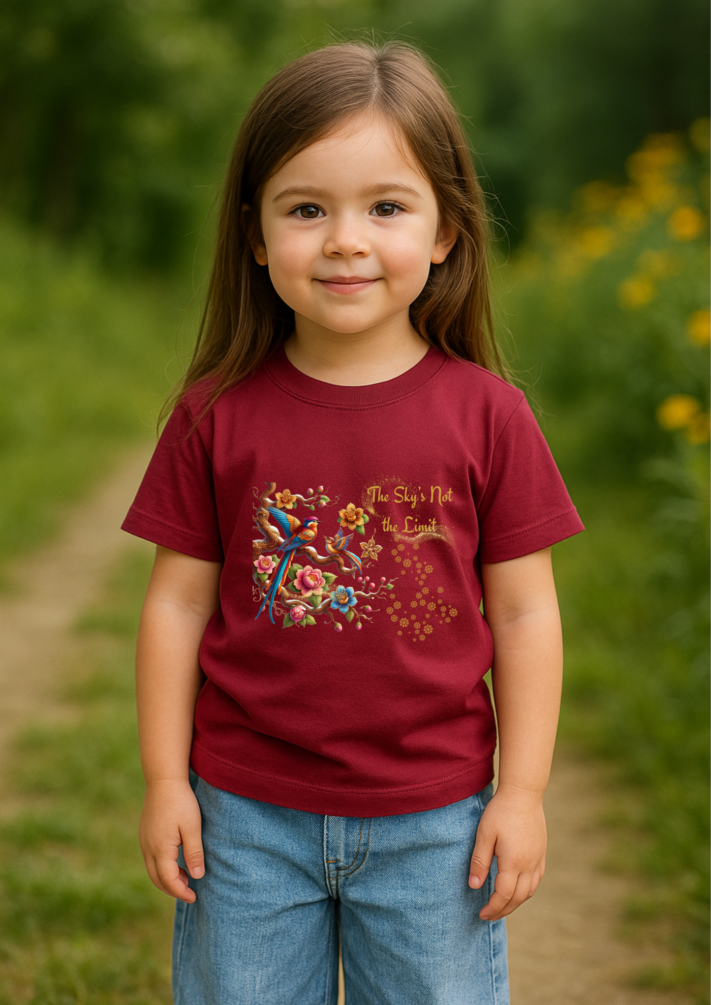 The Sky is Not the Limit – Kids'  Short Sleeve T-Shirt