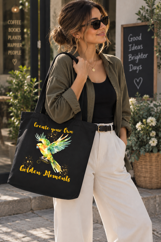 Golden Moments Organic Cotton Tote Bag