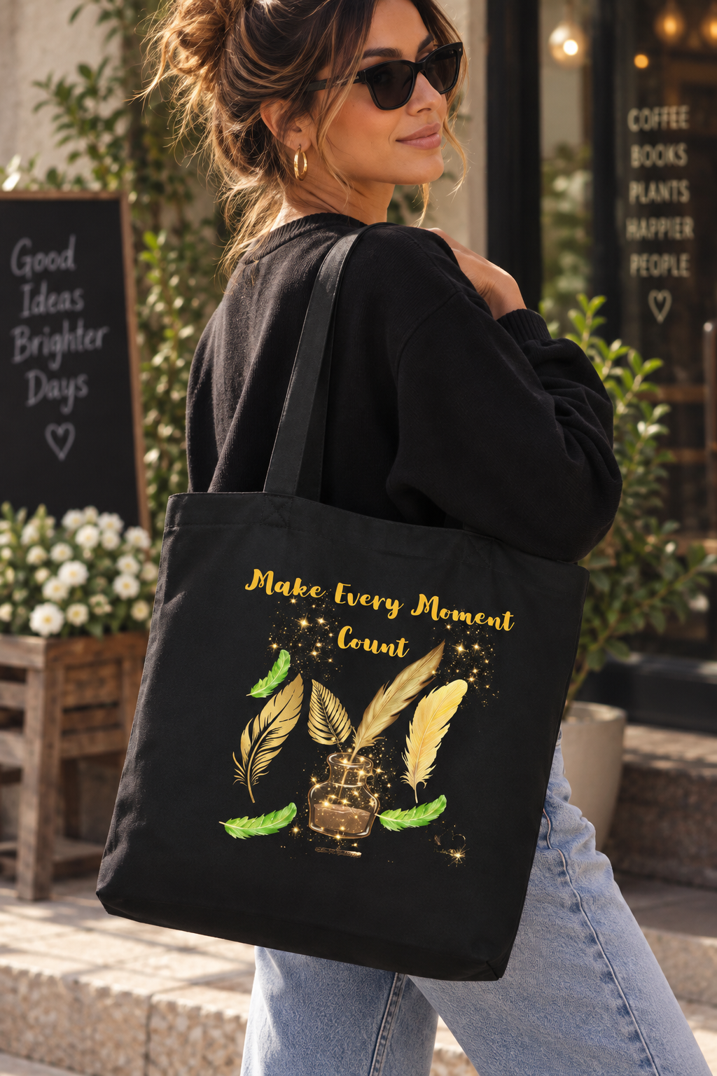Golden Moments Organic Cotton Tote Bag