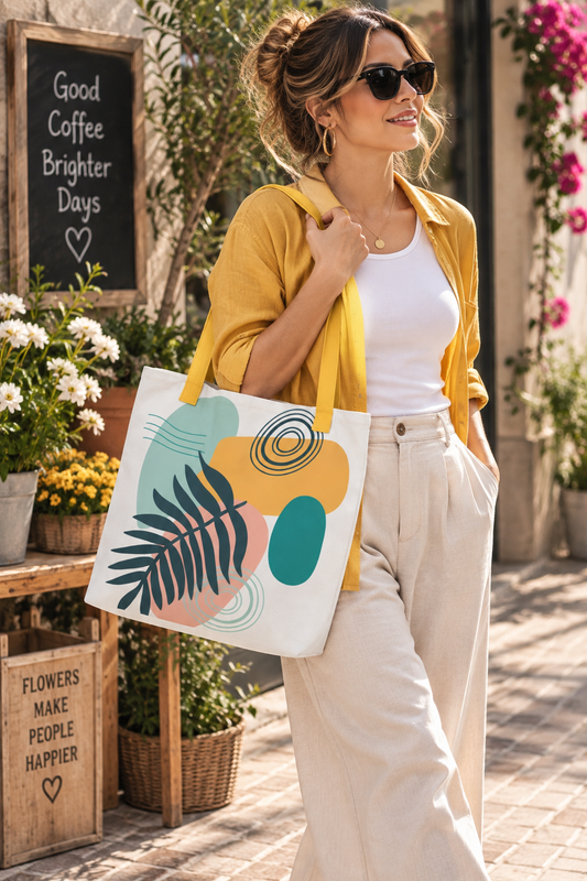 Rooted & Radiant Pocket Tote Bag
