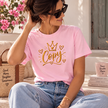Copy & Paste — Mom Organic T-Shirt | Matching Mother & Kids