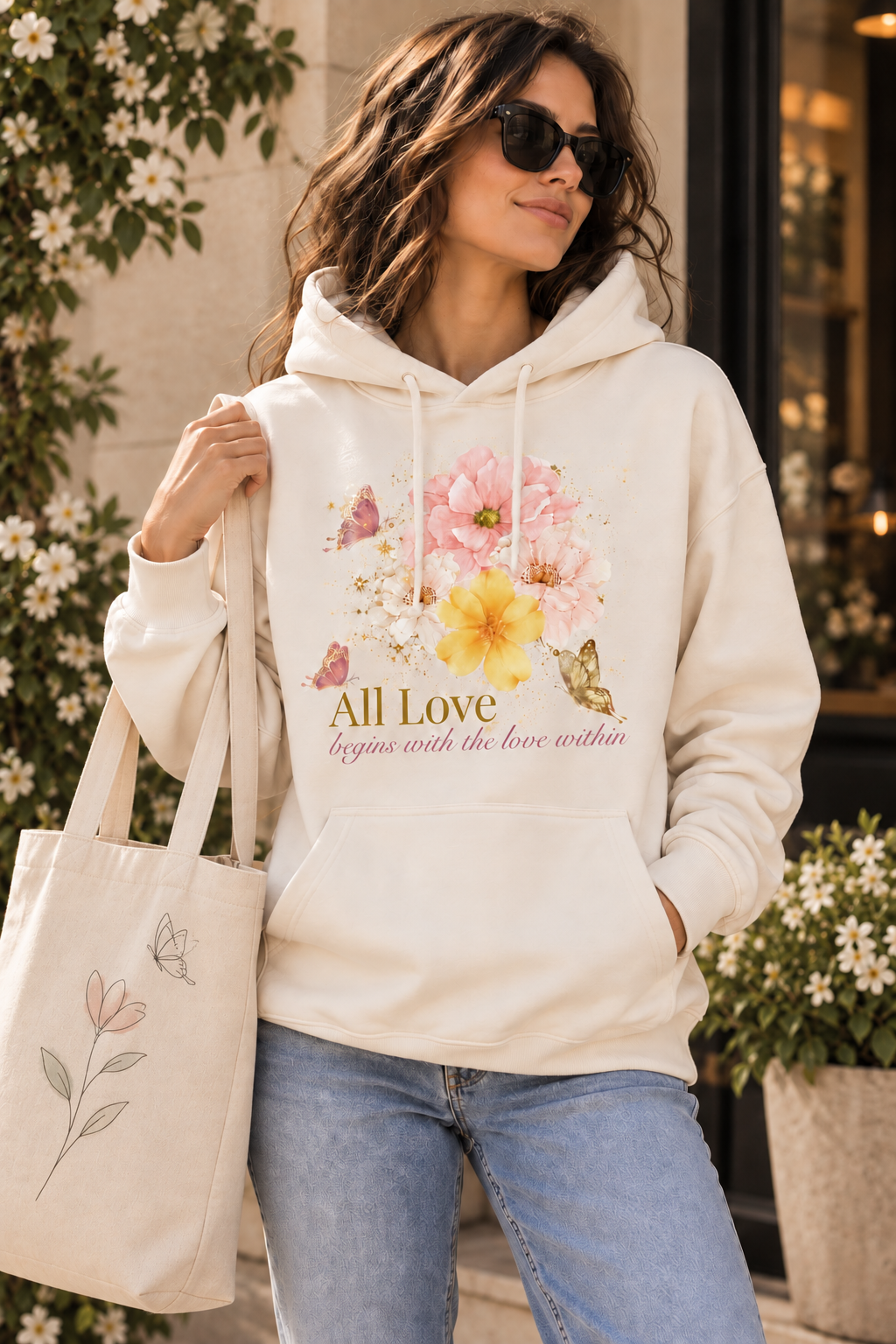 All Love Begins With Self Love | Women’s Empowerment Hoodie