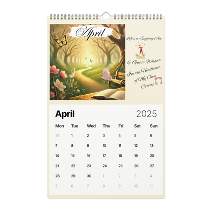 2025 My Self-Love Calendar – A Year of Empowerment for Single Moms