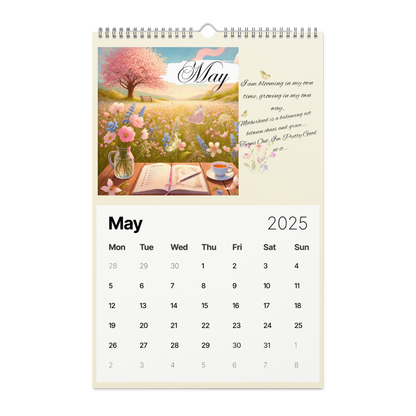 2025 My Self-Love Calendar – A Year of Empowerment for Single Moms