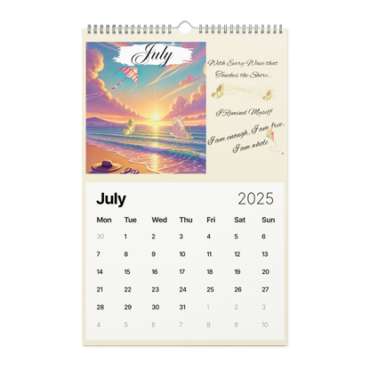 2025 My Self-Love Calendar – A Year of Empowerment for Single Moms