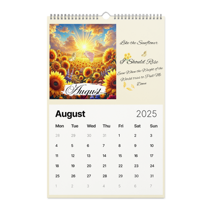 2025 My Self-Love Calendar – A Year of Empowerment for Single Moms