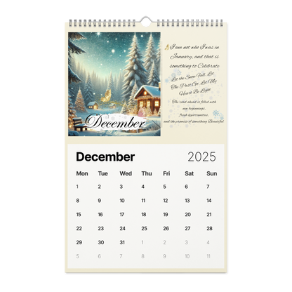 2025 My Self-Love Calendar – A Year of Empowerment for Single Moms